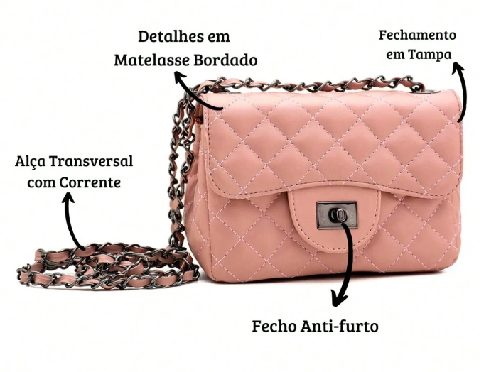 Bolsa Mini Bag - Lançamento